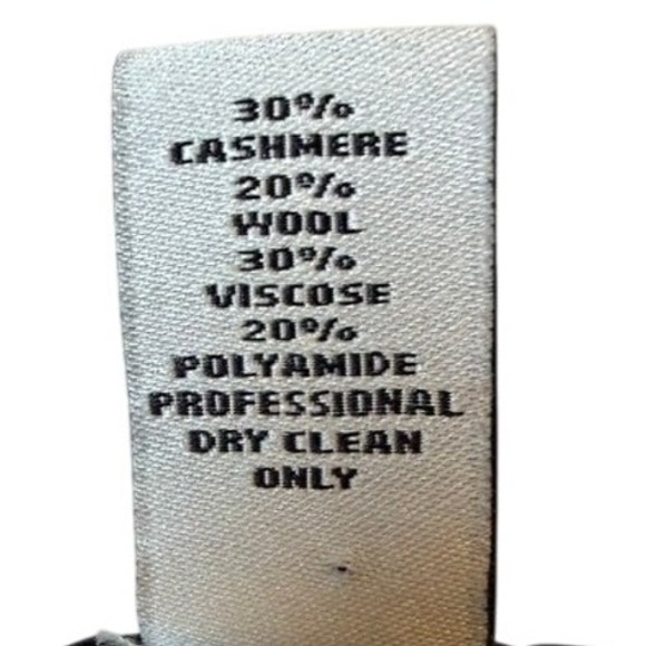 Autumn Cashmere Light Blue Bobble Knit Sweater Crew Neck Ruffle Shoulders Size S - Picture 4 of 6